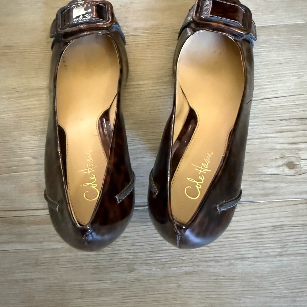 Cole Haan Women's Tortoise Shell Heels - Picture 7 of 8